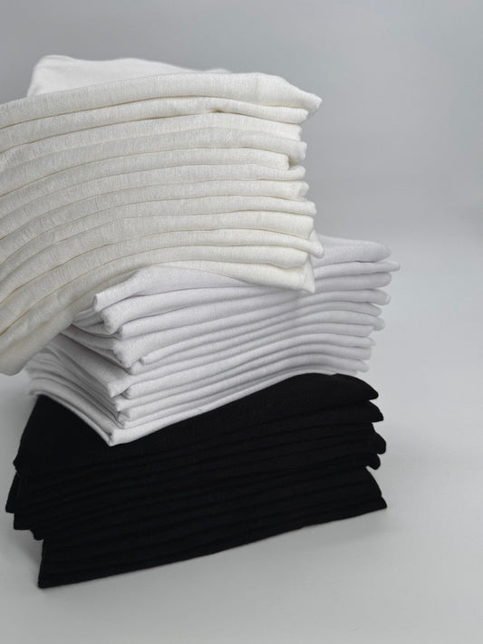 cotton double stretch hijab - 12pcs