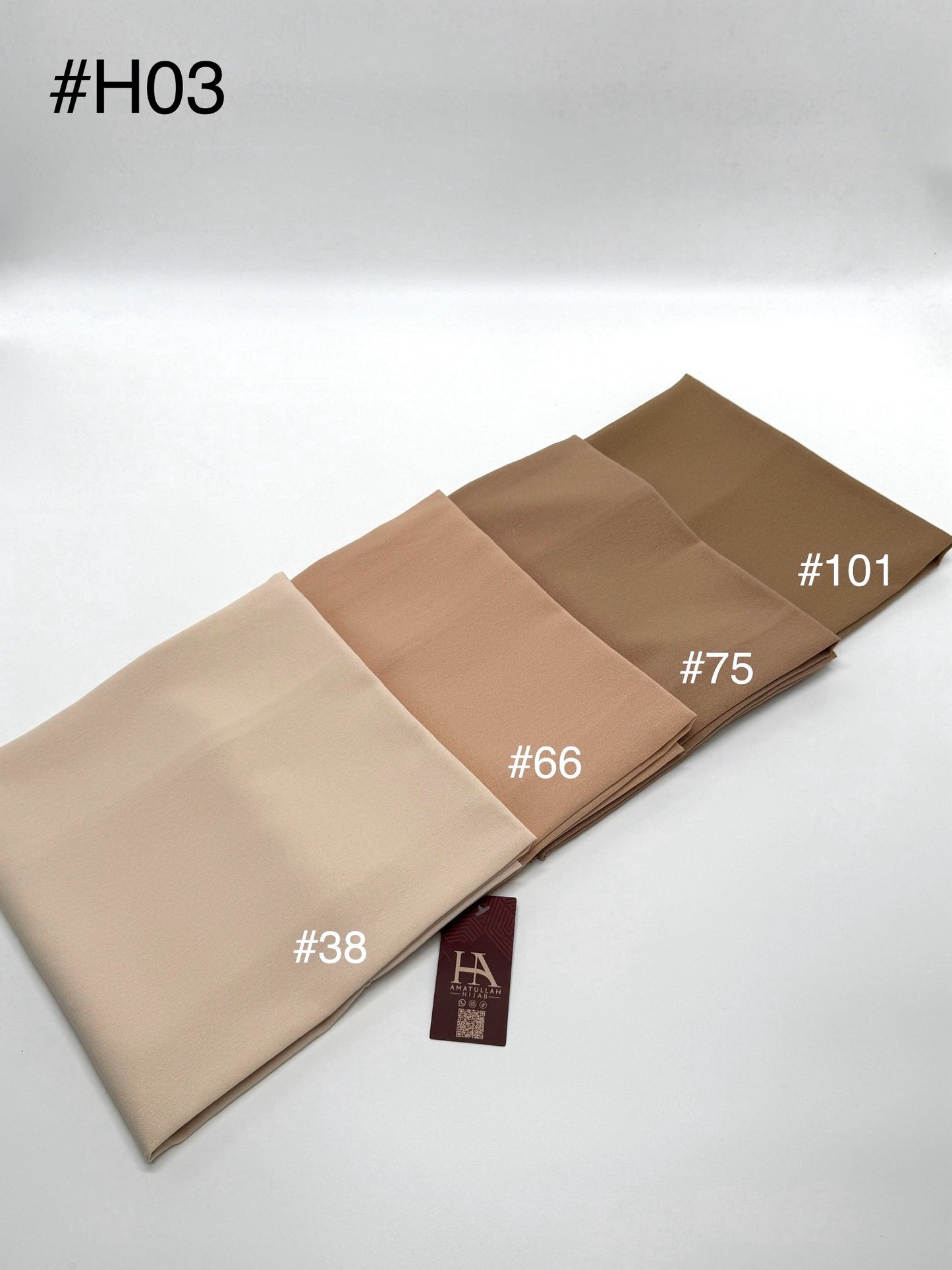 Spanish chiffon hijab