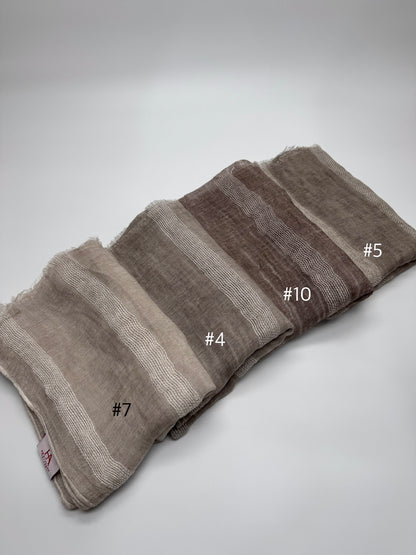 Shawl thai strips (new shades)