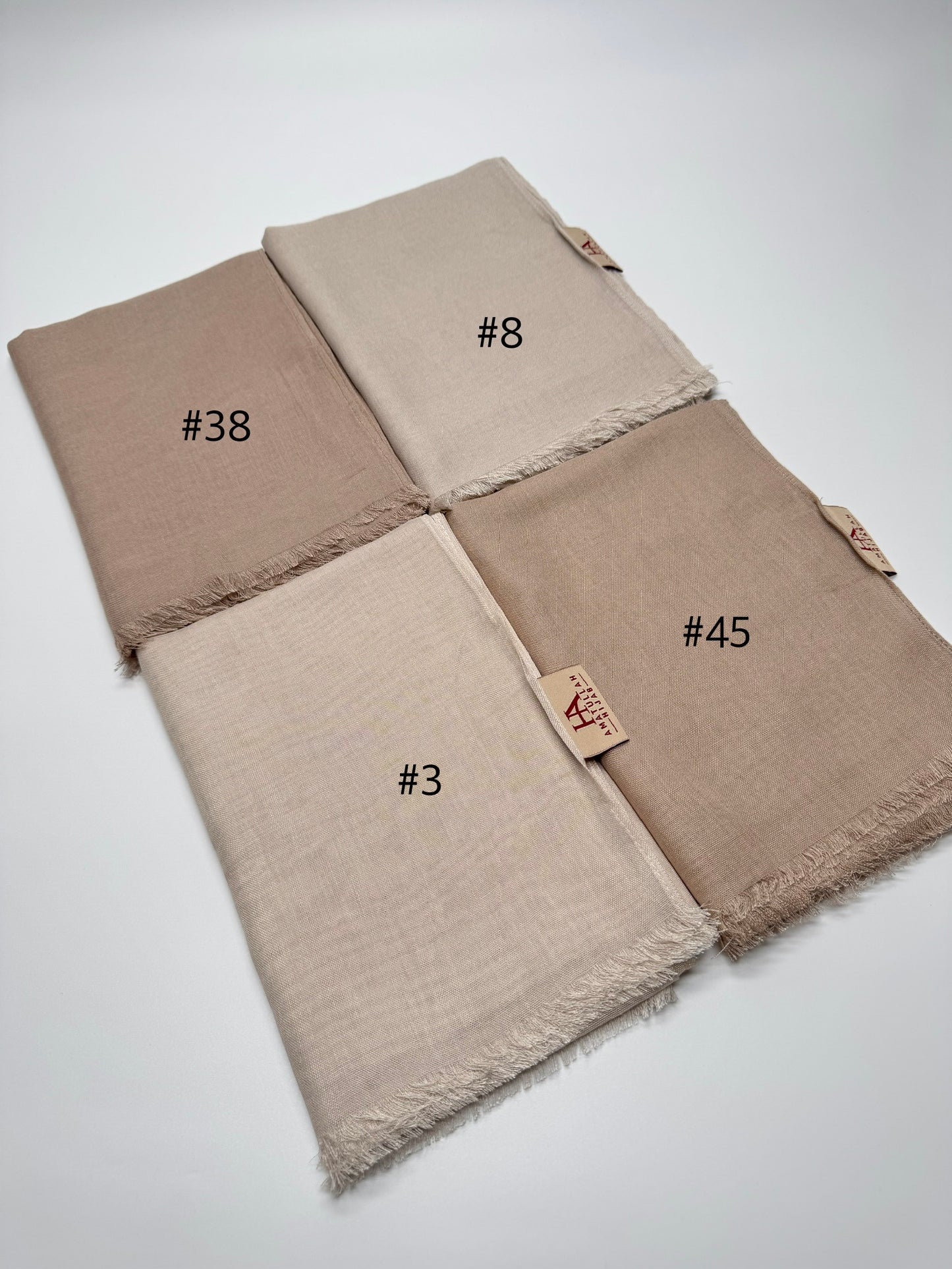 Hijab prime viscose - fringes
