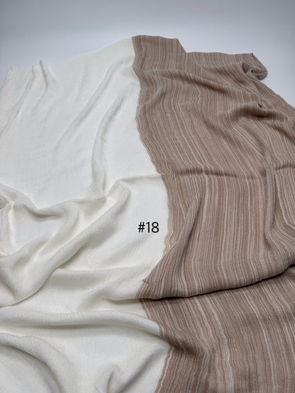 Hijab half marble
