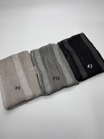 Shawl thai strips (new shades)