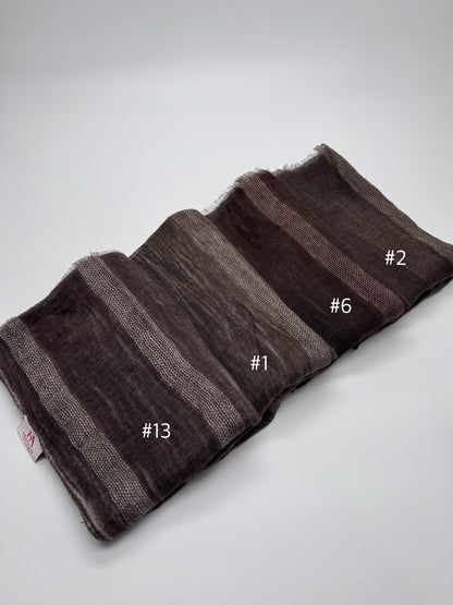 Shawl thai strips (new shades)