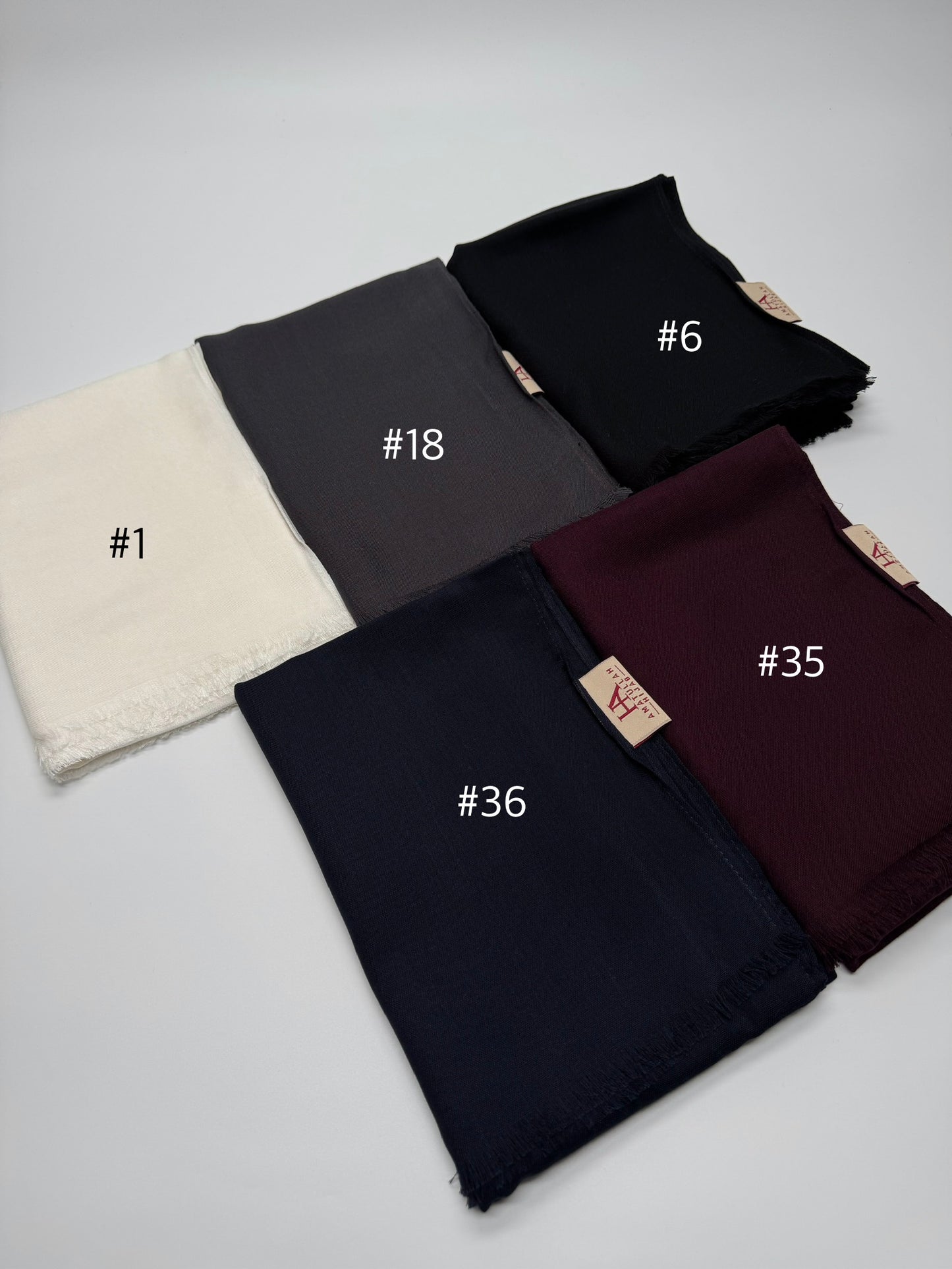 Hijab prime viscose - fringes