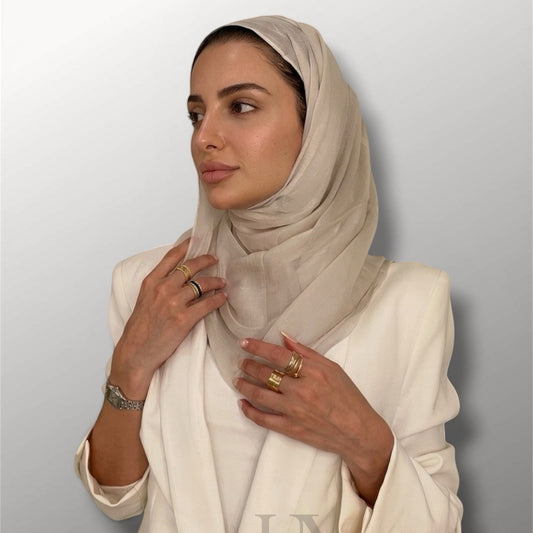 Hijab prime viscose - fringes