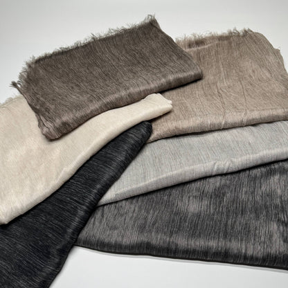 Silk kresha shawl شال حرير كريشة