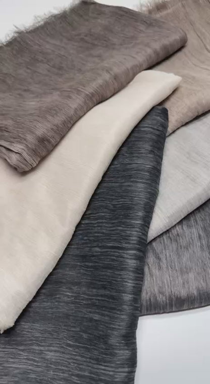 Silk kresha shawl شال حرير كريشة