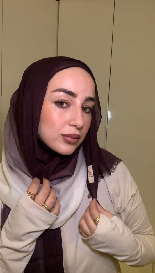 premium ombre hijab